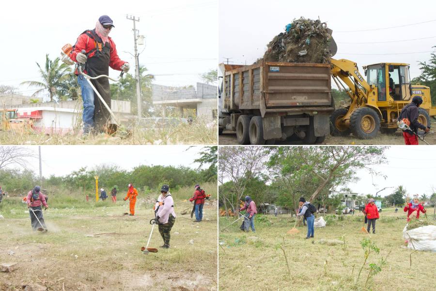 restauración de espacios públicos en Madero