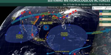 ¿Cómo estará el clima este jueves 6 de febrero de 2025 en México?