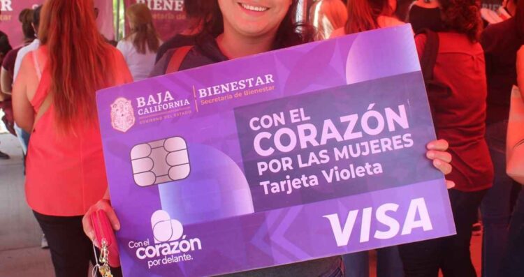 Tarjeta Violeta Bienestar