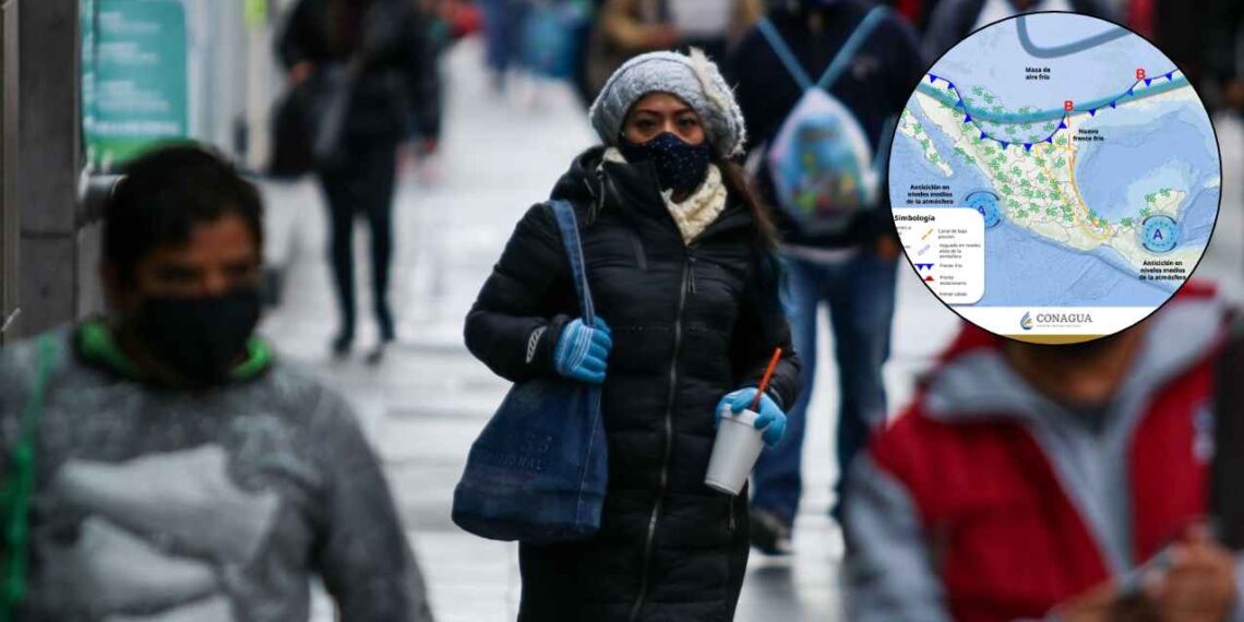 ¿Cuándo ingresará a México el Frente frío No. 29 y cómo afectará?