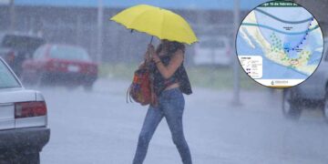 ¿Dónde se registrarán lluvias puntuales intensas por el Frente Frío No. 27 mañana domingo?