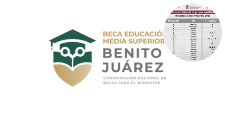 ¿Quiénes recibirán este jueves 13 de febrero la Beca Benito Juárez 2025?