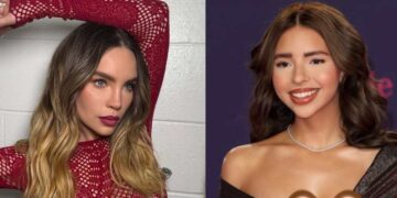 ¿Qué hizo Ángela Aguilar en la presentación de Belinda en los Premios lo Nuestro