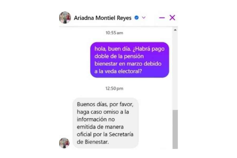 ¿Recibirán pago doble los adultos mayores en la Pensión Bienestar 2025? Titular de la Secretaría de Bienestar informa