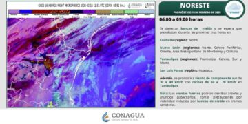 ¿Tamaulipas tendrá lluvias por el Frente Frío No. 27 HOY sábado 15 de febrero?
