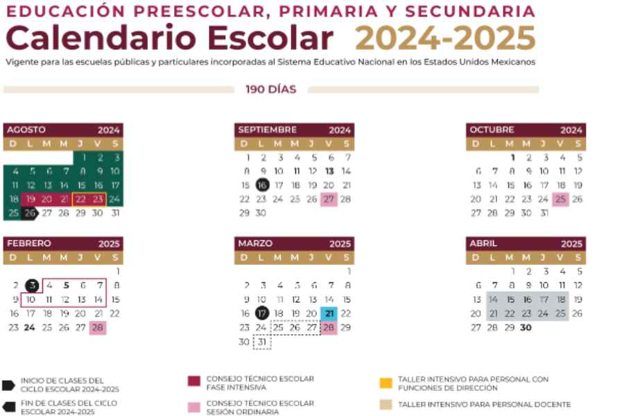 ¿Tendrán clases los estudiantes el lunes 24 de febrero, por el Día de la Bandera?