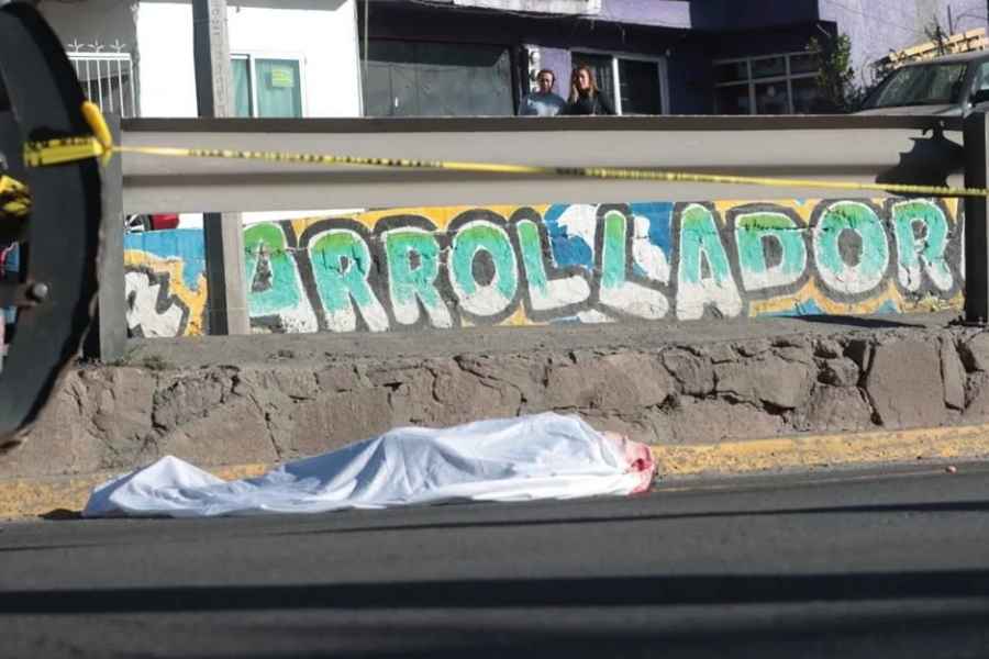 Abuelito fallece al ser arrollado en Naucalpan, Estado de México