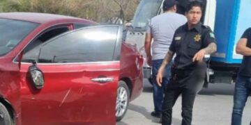 Accidente Torreón mujer lesionada (1)