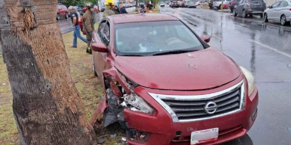 Accidente daños materiales Laredo