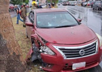 Accidente daños materiales Laredo
