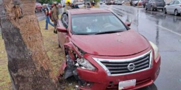 Accidente daños materiales Laredo
