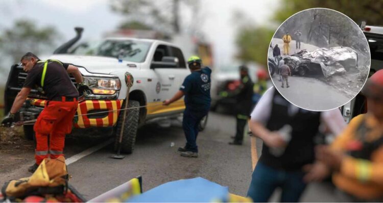 Accidente Santiago: Entregan a familia tres cuerpos de fallecidos