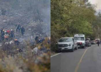 ¿Camioneta accidentada en la carretera a Cola de Caballo frenó?