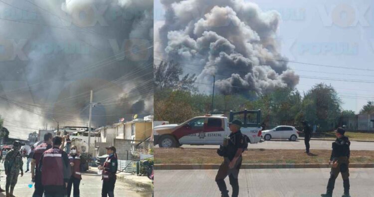 Activan Plan Tamaulipas incendio