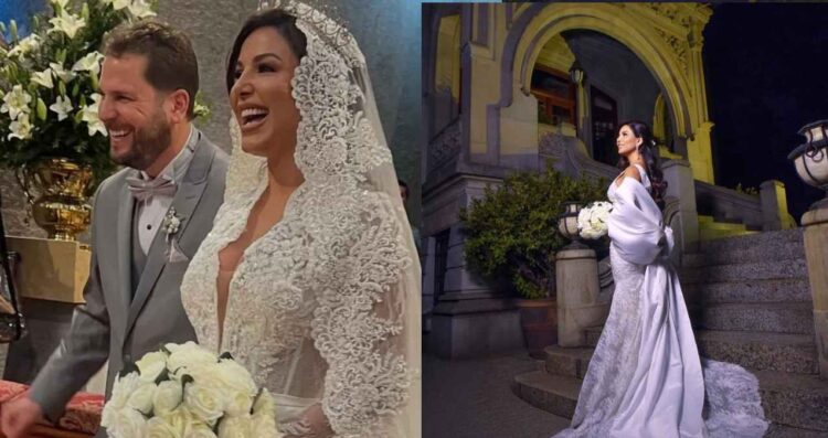 Aleida Núñez se casa con Martin Babilotte en una emotiva ceremonia en CDMX