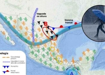 Alerta SMN por tormentas intensas y posible formación de tornados en el norte de México