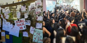Se manifiestan en el Tec Milenio por abuso sexual a alumno en NL