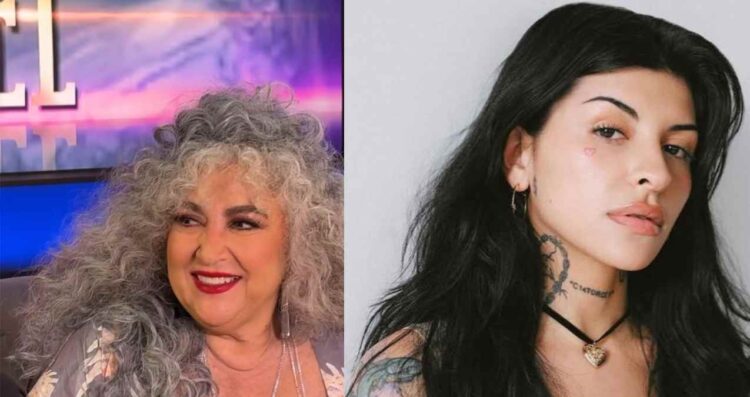 Amanda Miguel reconoce la dulzura en la voz de Cazzu y el talento