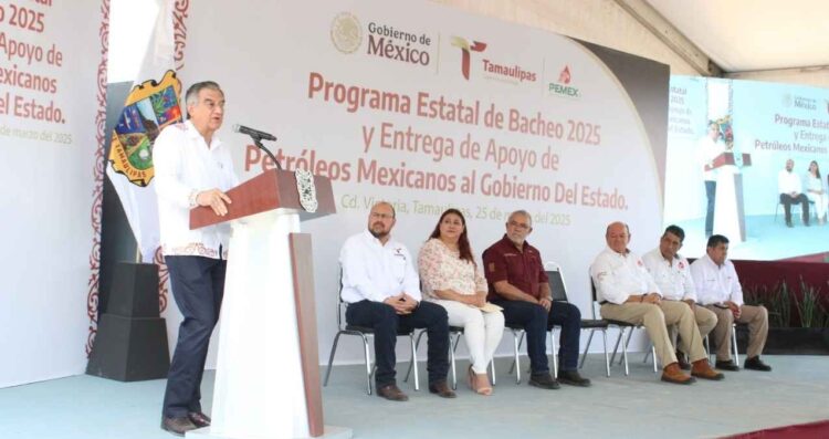 Amplía gobierno de Américo Villarreal Programa Estatal de Bacheo 2025 en la capital de Tamaulipas