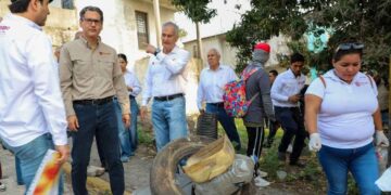 Aplica SST estrategia preventiva contra el dengue en Ciudad Madero elimina criaderos