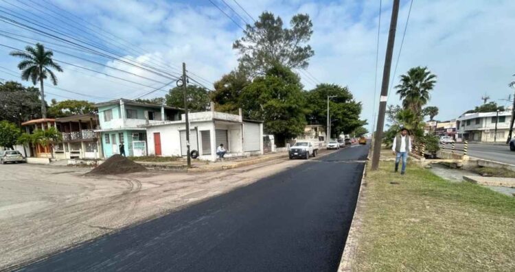 Arrancará primera obra de pavimentación 2025 en Ciudad Madero Erasmo González