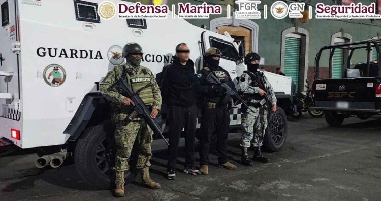 Arrestan en la Ciudad de México a 'El Lastra', presunto reclutador de jóvenes
