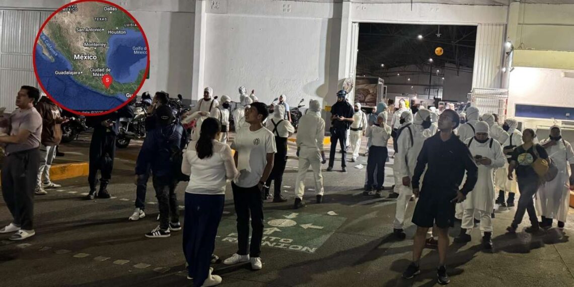 Así lucen las calles de la CDMX tras sismo de magnitud 5.5 en Oaxaca