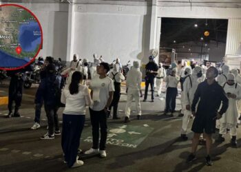 Así lucen las calles de la CDMX tras sismo de magnitud 5.5 en Oaxaca