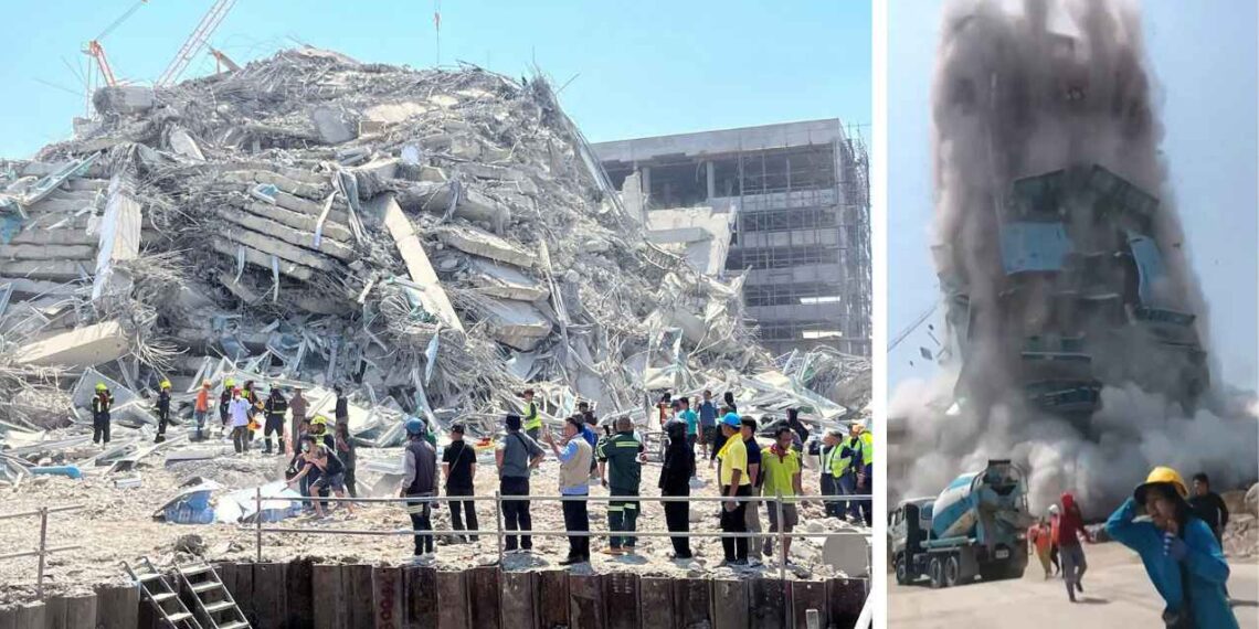 Momento exacto en que se sintió el terremoto en Birmania VIDEOS