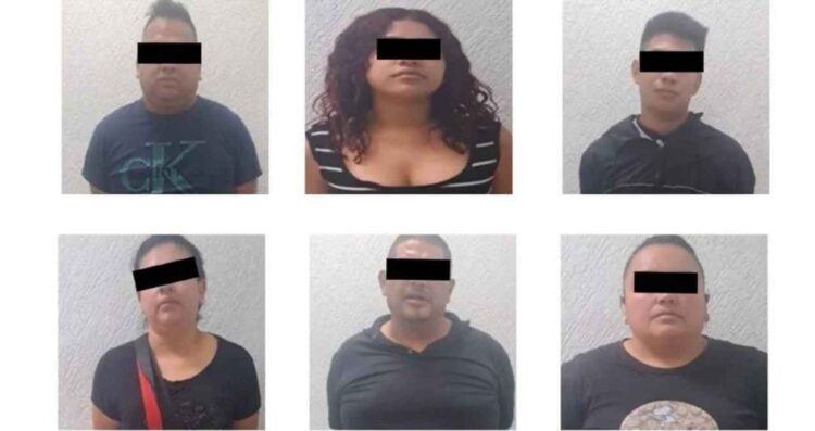 Seis personas detenidas riña