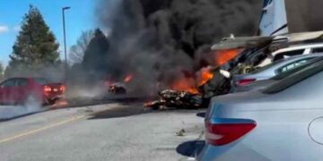 Avioneta cae Pensilvania