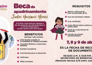 Beca Apadrinamiento Juntos Hacemos Héroes Nuevo Laredo