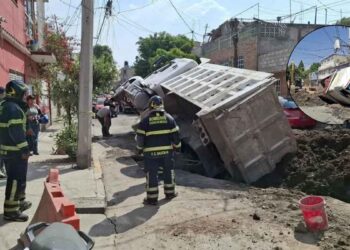 camión zanja CDMX