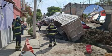 camión zanja CDMX