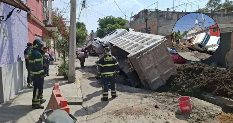 camión zanja CDMX