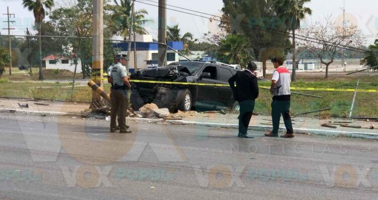 Accidente en la carretera Tampico-Mante moviliza a autoridades