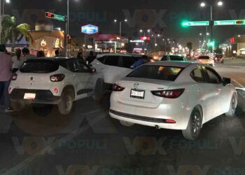 'Carambola' en Ciudad Victoria deja cuantiosos daños y caos vial