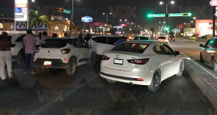 'Carambola' en Ciudad Victoria deja cuantiosos daños y caos vial