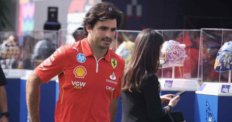 Carlos Sainz cuestiona la falta de pruebas en la Fórmula 1