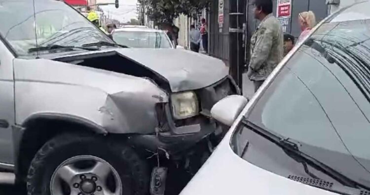 Choque múltiple en Monterrey