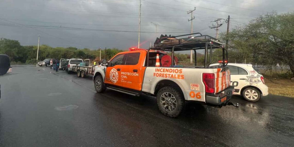 Choque persona lesionada Montemorelos