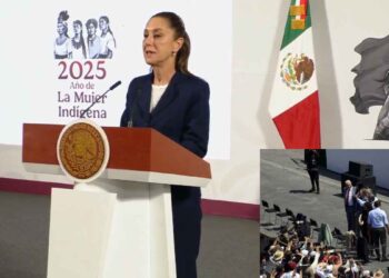 Claudia Sheinbaum restó importancia a la distracción de los dirigentes de MORENA y PVEM en el Zócalo
