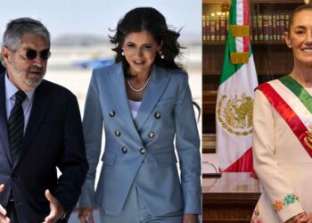 Se reúne Claudia Sheinbaum con la Secretaria de Seguridad Nacional de Estados Unidos, Kristi Noem