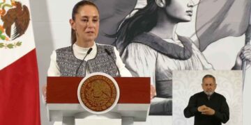 Claudia Sheinbaum señala que ante los aranceles de Donald Trump es importante tomar las cosas con ‘mesura’