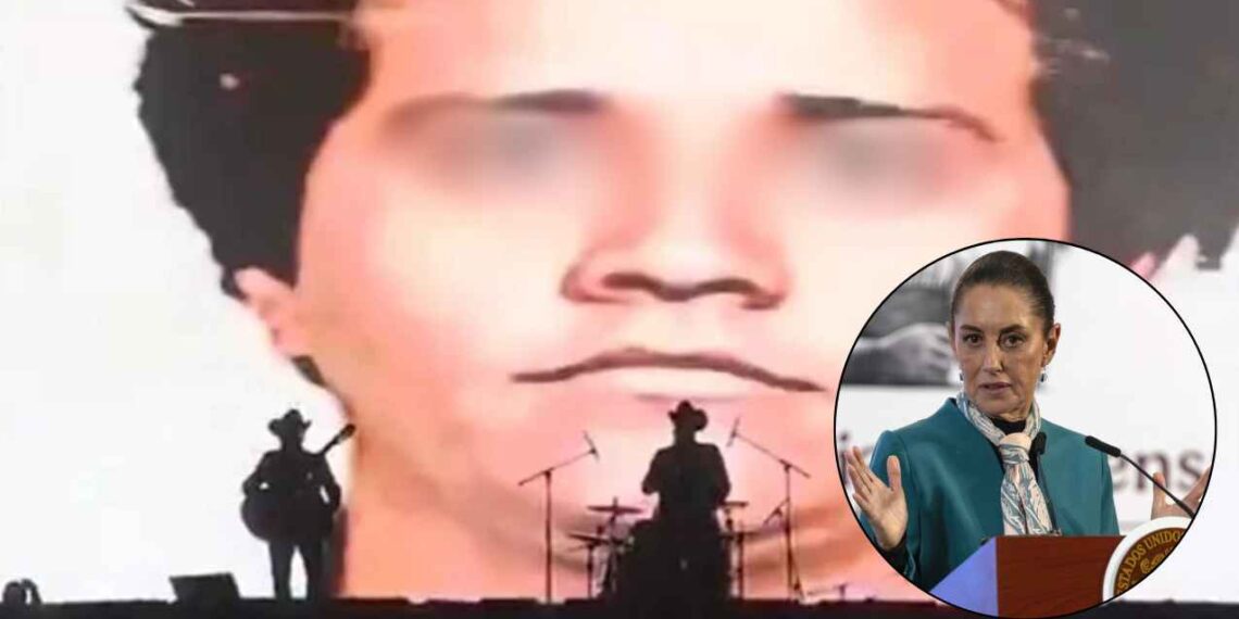 Claudia Sheinbaum solicita investigar proyección de imágenes de “El Mencho” en el concierto realizado en el auditorio de la UdeG