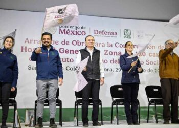 Da banderazo a Nuevo Hospital en Sonora Claudia Sheinbaum