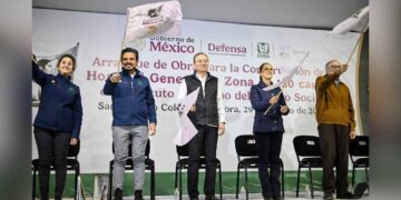Da banderazo a Nuevo Hospital en Sonora Claudia Sheinbaum