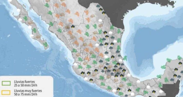 Clima 24 marzo México