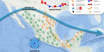 Clima 25 marzo México