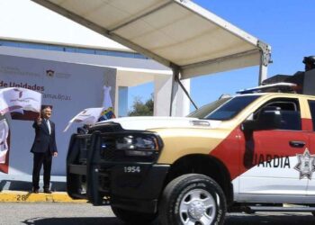Con equipamiento de parque vehicular a la Guardia Estatal, Tamaulipas se fortalece en materia de seguridad